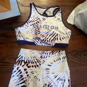 Closet clean out! Used but in great condition peleton workout set!